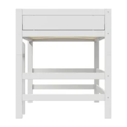 Life Time Hoogslaper Deluxe - White Wash - 152 cm - 120 cm New