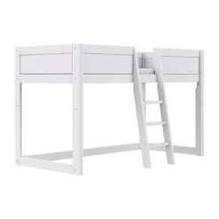 LIFETIME Kidsrooms LIFETIME Bed Met Dakframe - 4-in-1 Bed - Premium Wit Gelakt Online