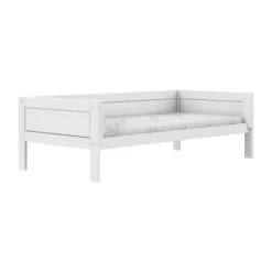 LIFETIME Kidsrooms LIFETIME Bed Met Dakframe - 4-in-1 Bed - Premium Wit Gelakt Online