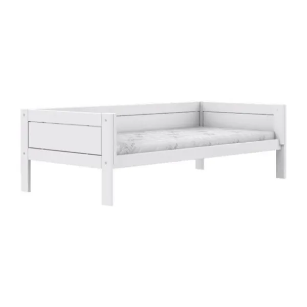 LIFETIME Kidsrooms LIFETIME Bed Met Dakframe - 4-in-1 Bed - Premium Wit Gelakt Online