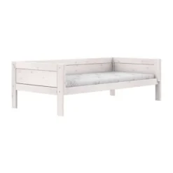 LIFETIME Kidsrooms LIFETIME Bed Met Dakframe - 4-in-1 Bed - Premium Whitewash Sale