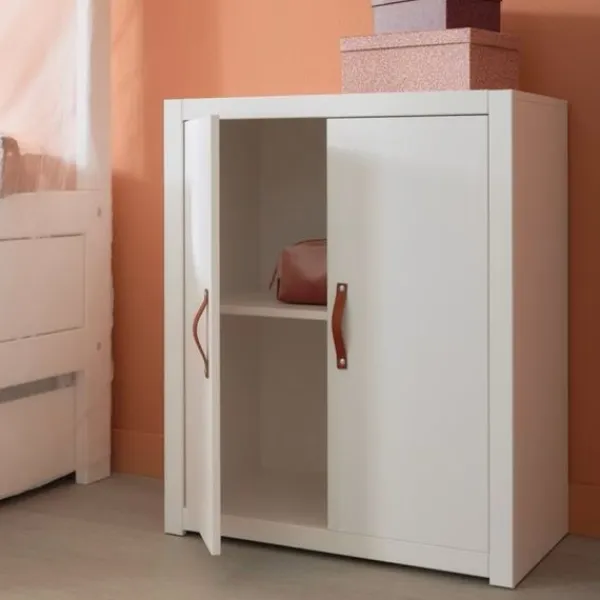 LIFETIME Kidsrooms LIFETIME Boekenkast - Wit - 2 Vakken Discount