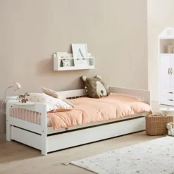 LIFETIME Kidsrooms LIFETIME Breeze Eenpersoonsbed - Wit Gelakt Clearance