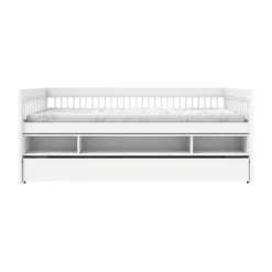 LIFETIME Kidsrooms LifeTime Breeze Kajuitbed – Met opbergbox en bedlade – Luxe Lattenbodem