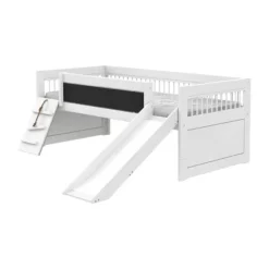 LIFETIME Kidsrooms LIFETIME Breeze Kajuitbed Climb & Slide - Wit Clearance