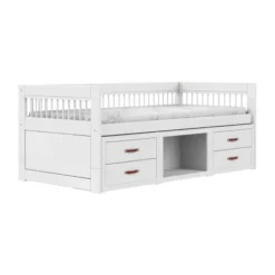 LIFETIME Kidsrooms LIFETIME Breeze Kajuitbed Met Opberging - Wit Sale