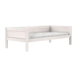 LIFETIME Kidsroom Hemelbed 4‑In‑1 – Premium Rolbodem Wit Hot