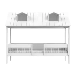 LIFETIME Kidsrooms LIFETIME Kidsroom Huisbed Beach House 2‑In‑1 - Premium Rolbodem - Wit New