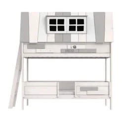 LIFETIME Kidsroom My Hangout Stapelbed - Premium Rolbodem Wit Online