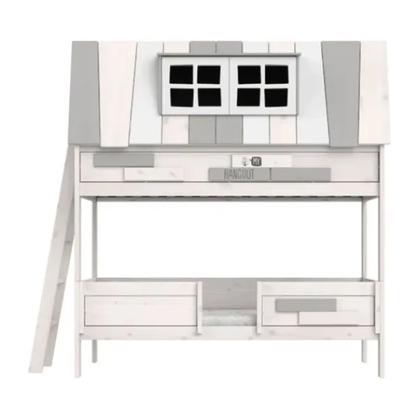 LIFETIME Kidsroom My Hangout Stapelbed - Premium Rolbodem Wit Online