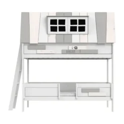 LIFETIME Kidsroom My Hangout Stapelbed - Premium Rolbodem Wit Online