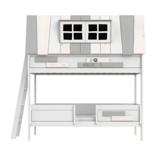 LIFETIME Kidsroom My Hangout Stapelbed - Premium Rolbodem Wit Online