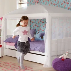 LIFETIME Kidsrooms 4 in 1 Bedcombinatie Gelakt Wit Discount