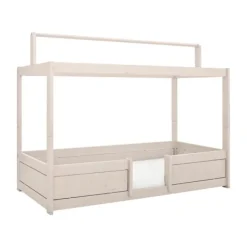 LIFETIME Kidsrooms 4 in 1 Bedcombinatie Met Dakinstructie Whitewash Best