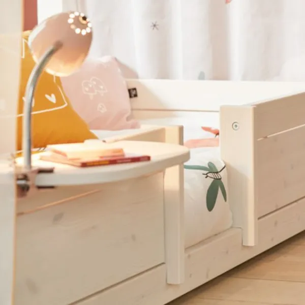 LIFETIME Kidsrooms 4 in 1 Hemelbedcombinatie Luxe Gelakt Wit Outlet
