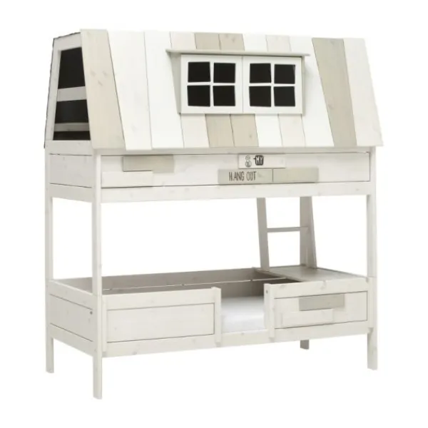 LIFETIME Kidsrooms Avonturenbed Hangout Luxe Whitewash Wit Outlet