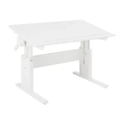 LIFETIME Kidsrooms Bureau Klein Dubbel Verstelbaar Whitewash Wit Sale