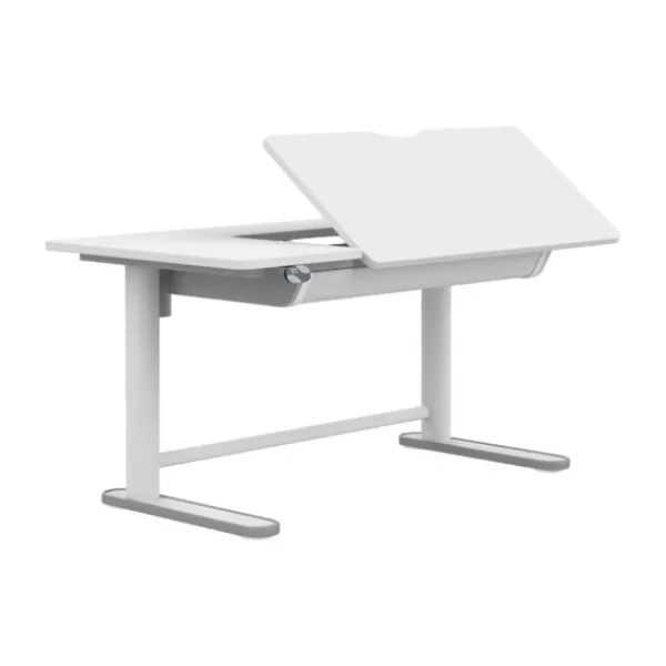 LIFETIME Kidsrooms Bureau - Ergo - Elektrisch Verstelbaar - Linker Kantelblad Hot