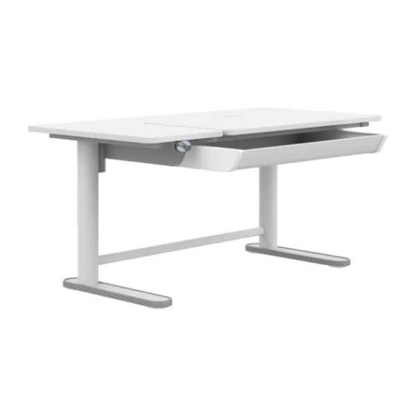 LIFETIME Kidsrooms Bureau - Ergo - Elektrisch Verstelbaar - Linker Kantelblad Hot