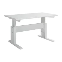 LIFETIME Kidsrooms Bureau Klein Verstelbaar Whitewash Wit