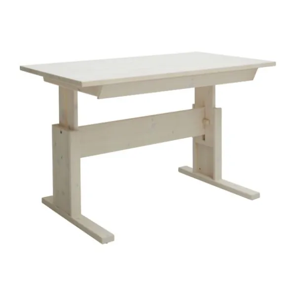 LIFETIME Kidsrooms Bureau Klein Verstelbaar Met Lade Whitewash Wit Best