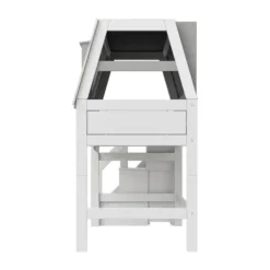 LIFETIME Kidsrooms Halfhoogslaper - My Hangout - Luxe Lattenbodem - Wit Gelakt Hot