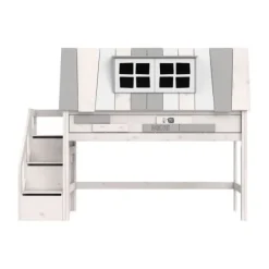 LIFETIME Kidsrooms Halfhoogslaper My Hangout - White-Wash Online