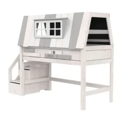 LIFETIME Kidsrooms Halfhoogslaper My Hangout - White-Wash Online