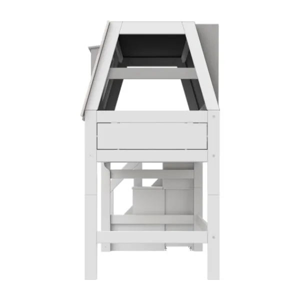 LIFETIME Kidsrooms Halfhoogslaper My Hangout - White-Wash Online