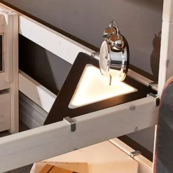 LIFETIME Kidsrooms Hoeklegplank Met Lamp Zwart Hot