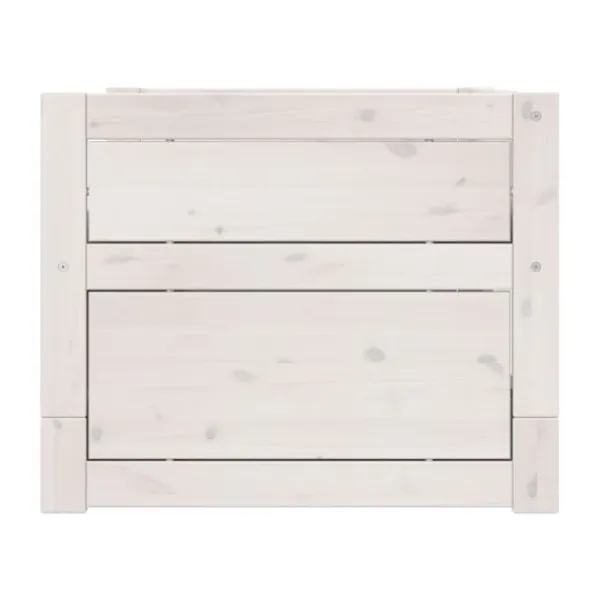 LIFETIME Kidsrooms Kajuitbed Met Opbergbox en Bedlade - Whitewash Best