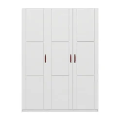 LIFETIME Kidsrooms Kledingkast 3-Deurs - White Wash Hot