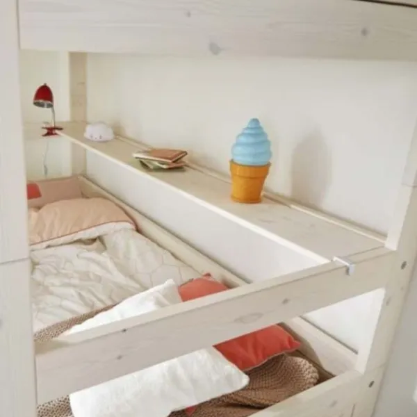 LIFETIME Kidsrooms Legplank Voor Hoogslaper Whitewash Wit Best