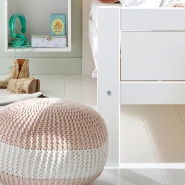 LIFETIME Kidsrooms Luxe Bed Whitewash 90 x 200 cm Online