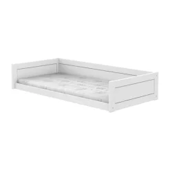 LIFETIME Kidsrooms Montessoribed – Premium Lattenbodem – 90 x 200 cm – Wit Gelakt Clearance