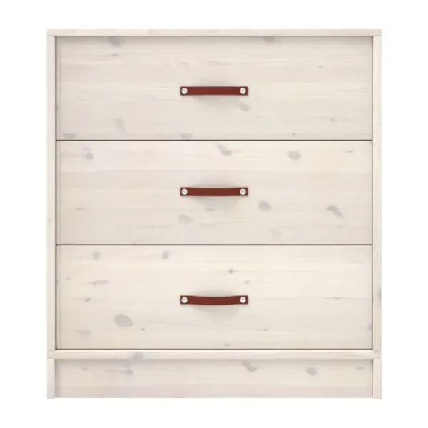 LIFETIME Kidsrooms Opbergkast - All-In-One - 3 Laden - White-Wash Discount