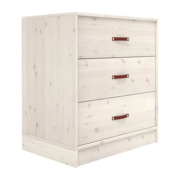 LIFETIME Kidsrooms Opbergkast - All-In-One - 3 Laden - White-Wash Discount