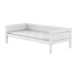 LIFETIME Kidsrooms Original Eenpersoonsbed Deluxe - Premium Rolbodem - Wit Sale