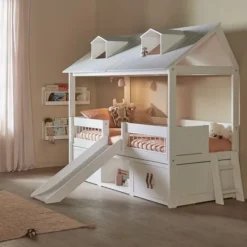 LIFETIME Kidsrooms LIFETIME Lake Huisbed - Premium Rolbodem - Wit Sale