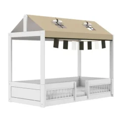 LIFETIME Kidsrooms LIFETIME Montessori Hutbed - Wit Best