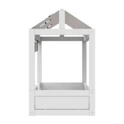 LIFETIME Kidsrooms LIFETIME Montessori Hutbed - Wit Best