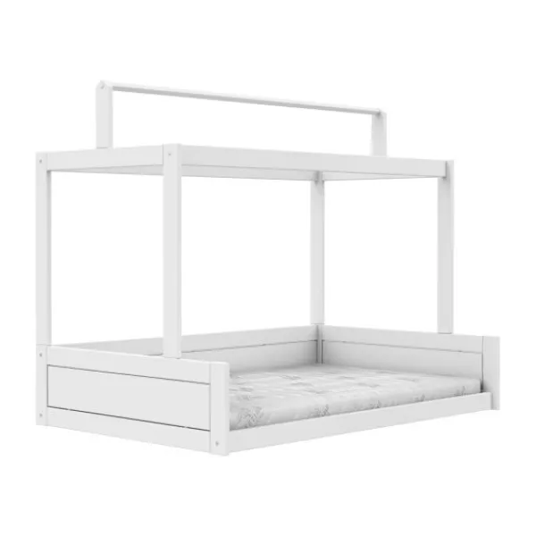 LIFETIME Kidsrooms LIFETIME Montessoribed Met Dakconstructie - Wit