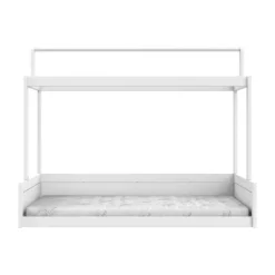 LIFETIME Kidsrooms LIFETIME Montessoribed Met Dakconstructie - Wit