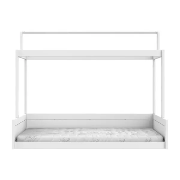 LIFETIME Kidsrooms LIFETIME Montessoribed Met Dakconstructie - Wit