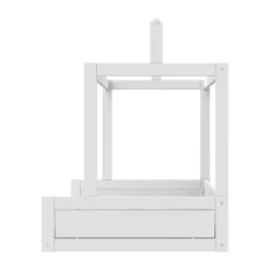 LIFETIME Kidsrooms LIFETIME Montessoribed Met Dakconstructie - Wit