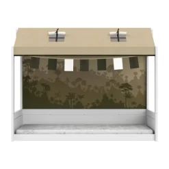 LIFETIME Kidsrooms LIFETIME Montessoribed Met Dakconstructie - Wit Online