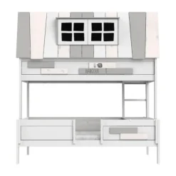 LIFETIME My Hangout Huisbed - White Wash Wit New