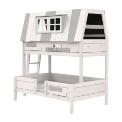 LIFETIME My Hangout Stapelbed - White Wash Wit Hot