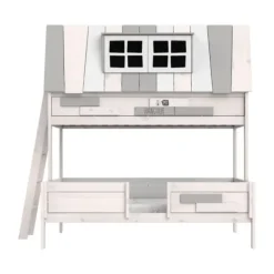 LIFETIME My Hangout Stapelbed - White Wash Wit New