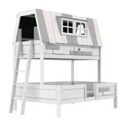 LIFETIME My Hangout Stapelbed - White Wash Wit New